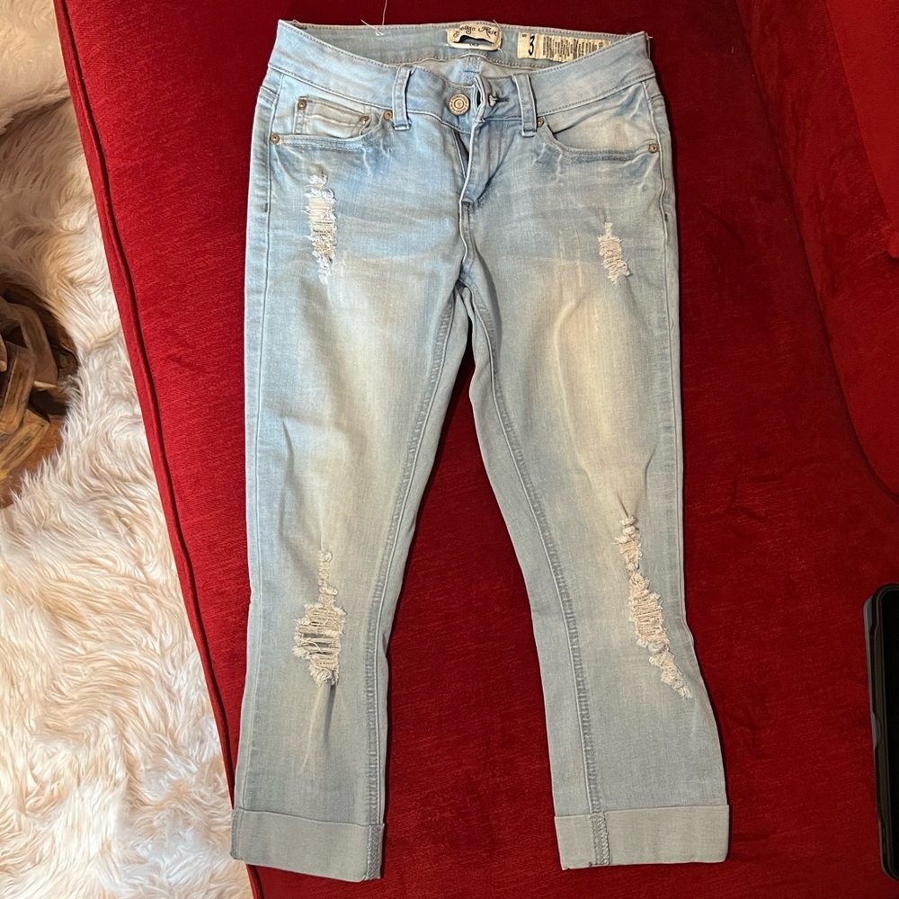 Indigo Rein crop pant size 3